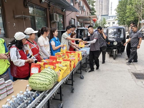 门头沟团区委夏日志愿服务 暖心配送与青春同行